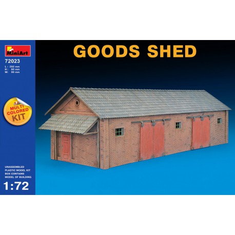 Goods shed.