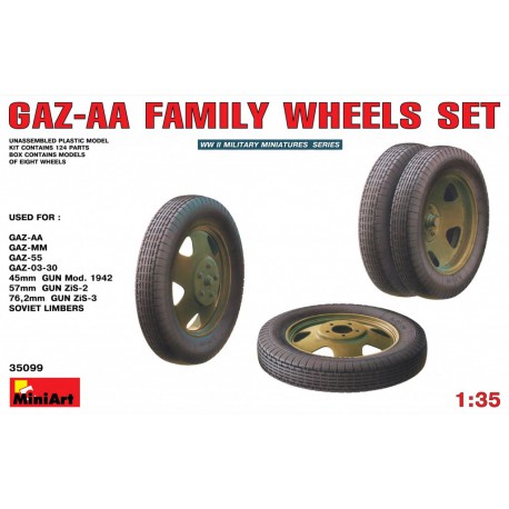 GAZ-AA family wheels set.
