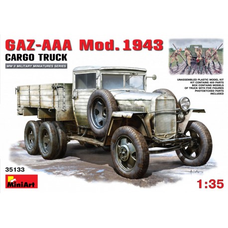 GAZ-AAA Mod. 1943. cargo truck.