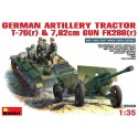 German artillery tractor T-70(r).