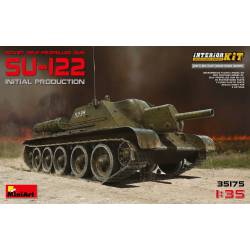 SU-122 soviétique autopropulsé, première production.
