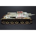 Autopropulsado soviético SU-122, producción inicial.