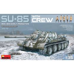 SU-85 automoteur soviétique, première production.