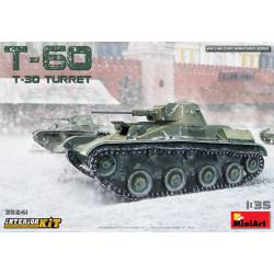 T-60 avec tourelle T30 et intérieurs.