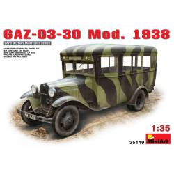 Sowjetischer Bus GAZ-03-30. Mod. 1938.