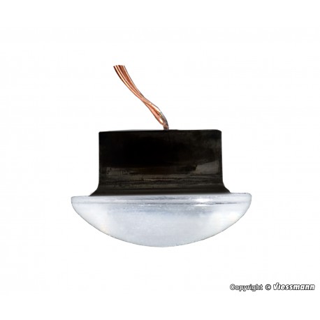 Ceiling light, LED warm white.