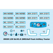 Tractor de artillería Sd.Kfz.8 (DB9).