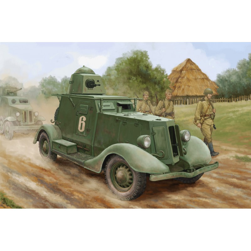 Blindado soviético BA-20 Mod. 1937. Blindado soviético BA-20 Mod. 1937.