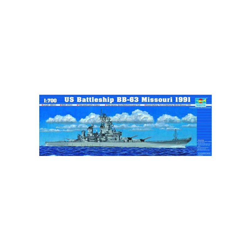 U.S Battleship BB-63 Missouri 1991.
