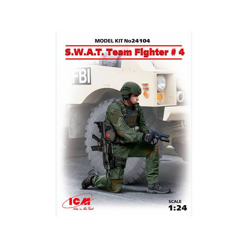 Miembro de las Fuerzas Especiales (S.W.A.T.).