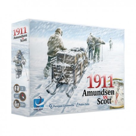 1911: Amundsen vs. Scott Board Game by Looping Games – Buy at El Taller del Modelista