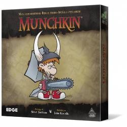 Munchkin - Donjon et jeu de cartes humoristique.