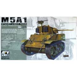 M5A1 Stuart light tank. Early.