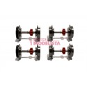 Gears with gear axles for series 592.