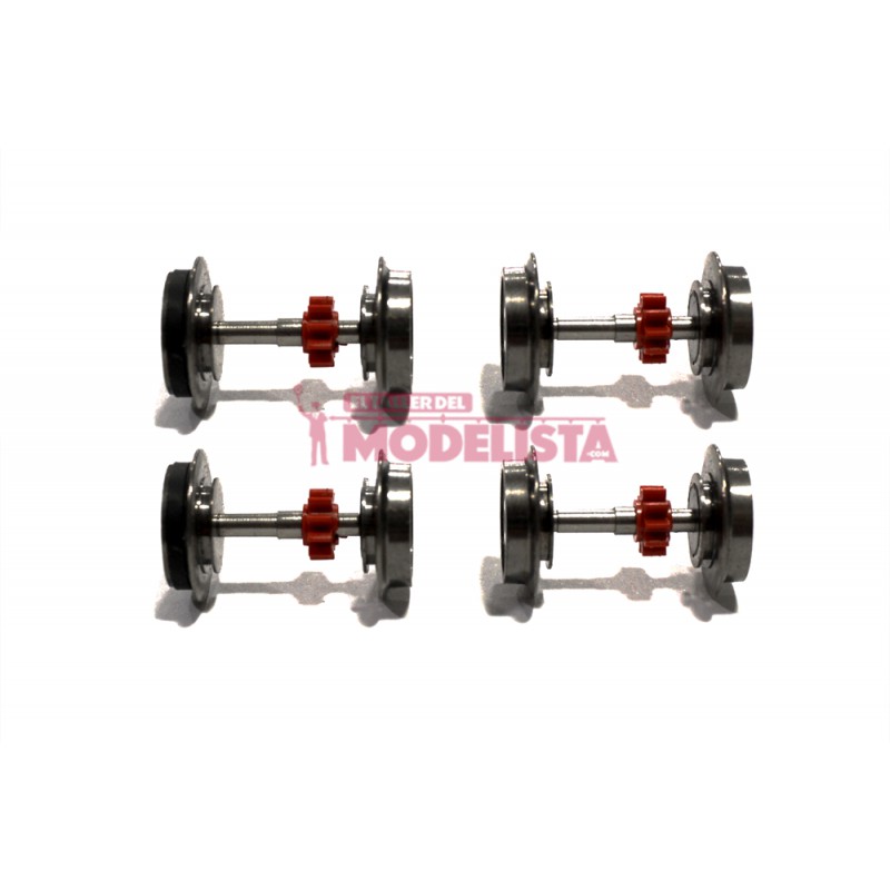 Gears with gear axles for series 592.