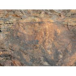 Roche à papier, grès.