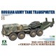 Russian army tank transporter.