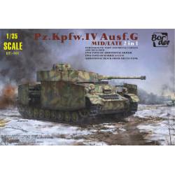 Pz. Kpfw. IV Ausf.G, versión media/final.