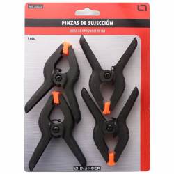 Set di quattro pinze a pressione.