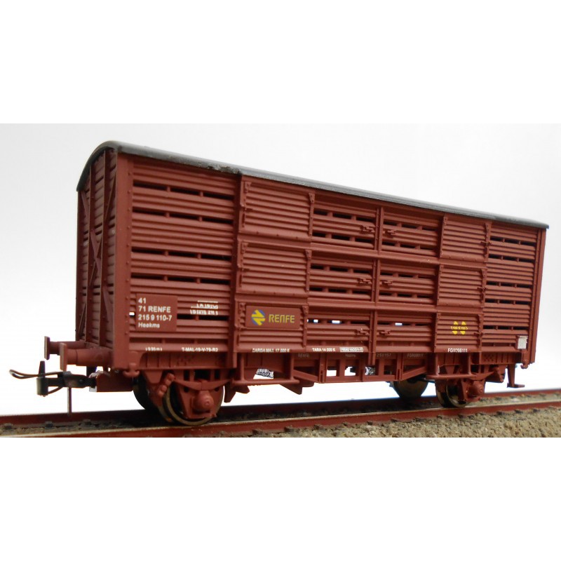 Cattle wagon, RENFE. Cattle wagon, RENFE.