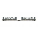 Dual port trailer platform, FERCAM. Dual port trailer platform, FERCAM.