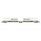 Dual port trailer platform, DB Schenker.