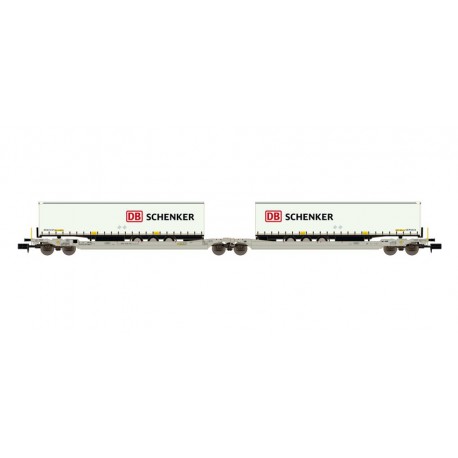 Dual port trailer platform, DB Schenker.