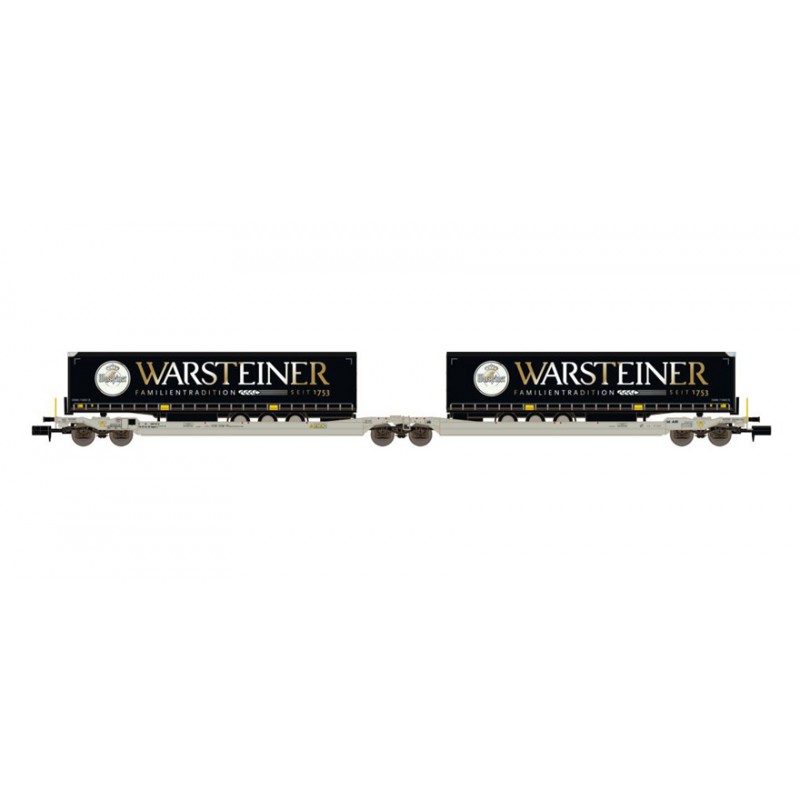 Dual port trailer platform, Warsteiner. Dual port trailer platform, Warsteiner.