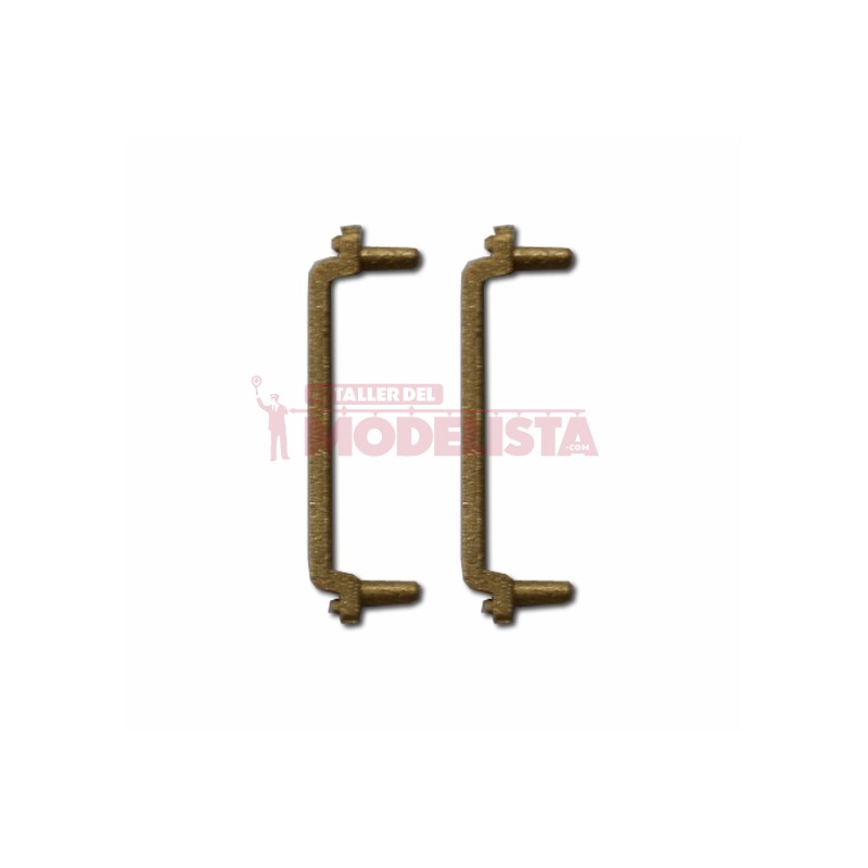 Pasamano de puerta dorado (x2). Coche 8000.