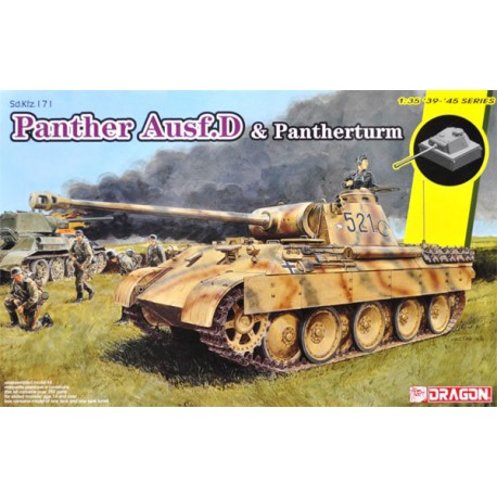 Panther Ausf.D and Pantherturm.