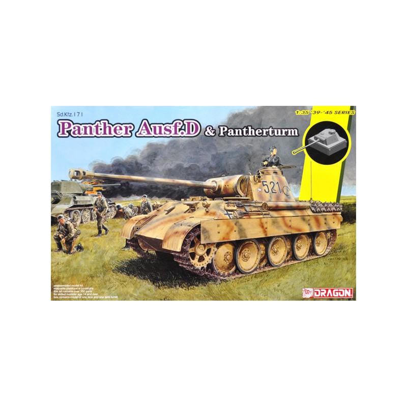 Panther Ausf.D and Pantherturm.