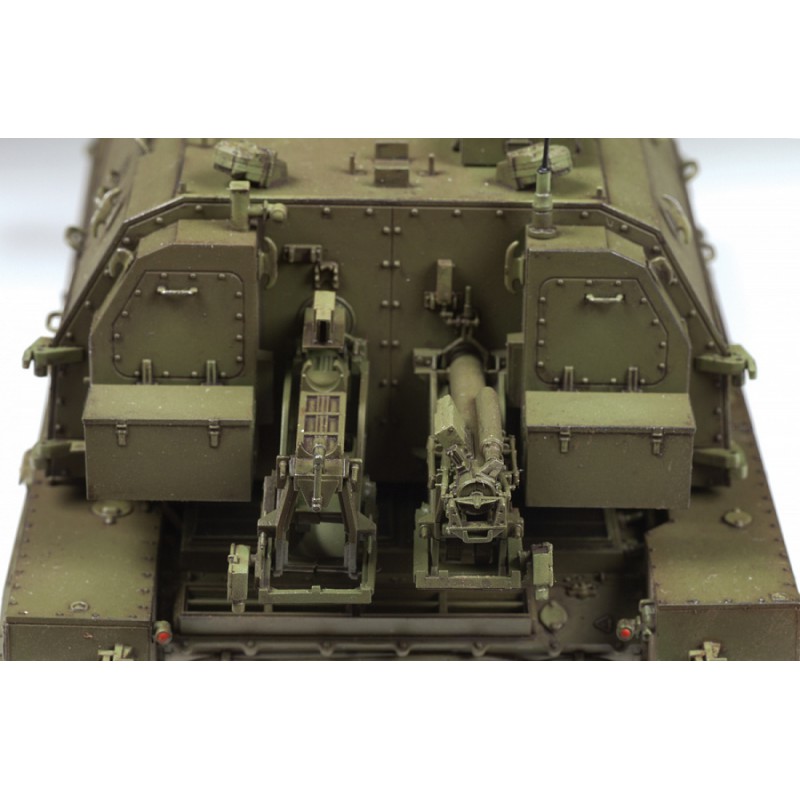Zvezda 500783677 - Kit Modèle 1:35 2S35 Koalitsiya-SV Russian Self-Propelled - Détaillé Pour Débutants