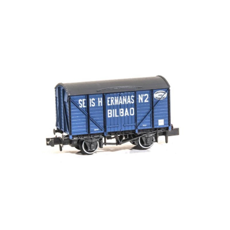 Closed wagon "Seis Hermanas".