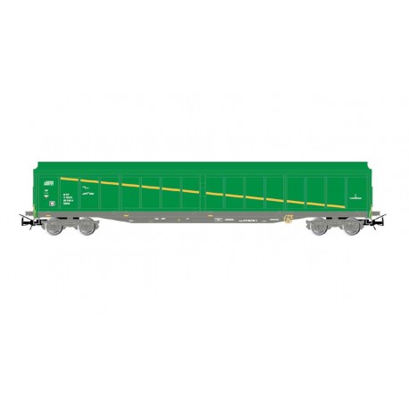 JJPD sliding door wagon, RENFE. Green.