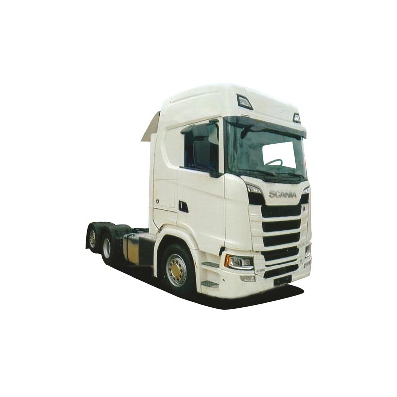 Scania S, 3 axles.