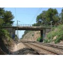 Puente de hormigón. PN SUD MODELISME 8701