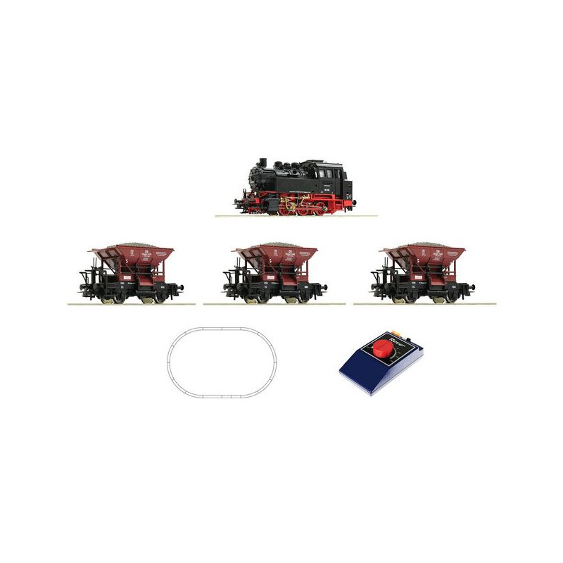 Analogue starter set BR80 locomotive, DB. Analogue starter set BR80 locomotive, DB.