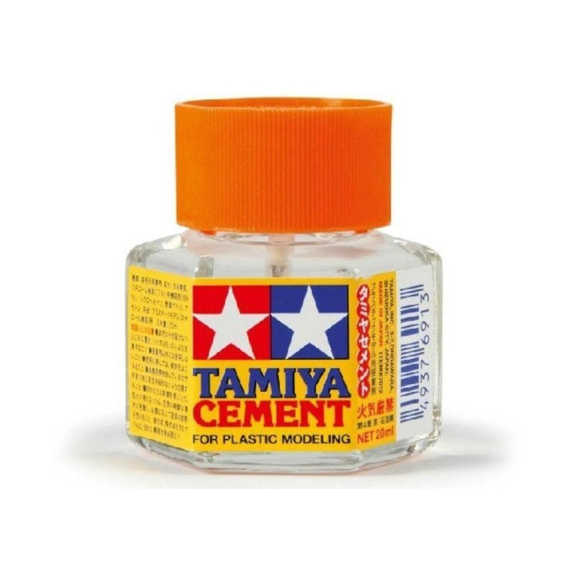 Pegamento líquido con pincel. TAMIYA 87012
