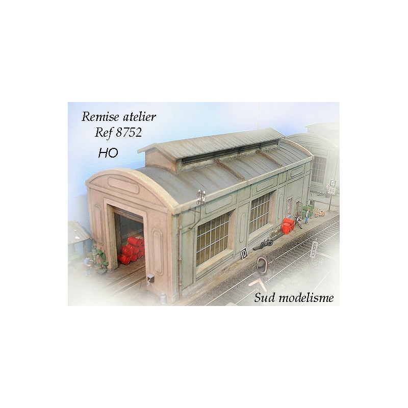 Taller de locomotoras. PN SUD MODELISME 8752