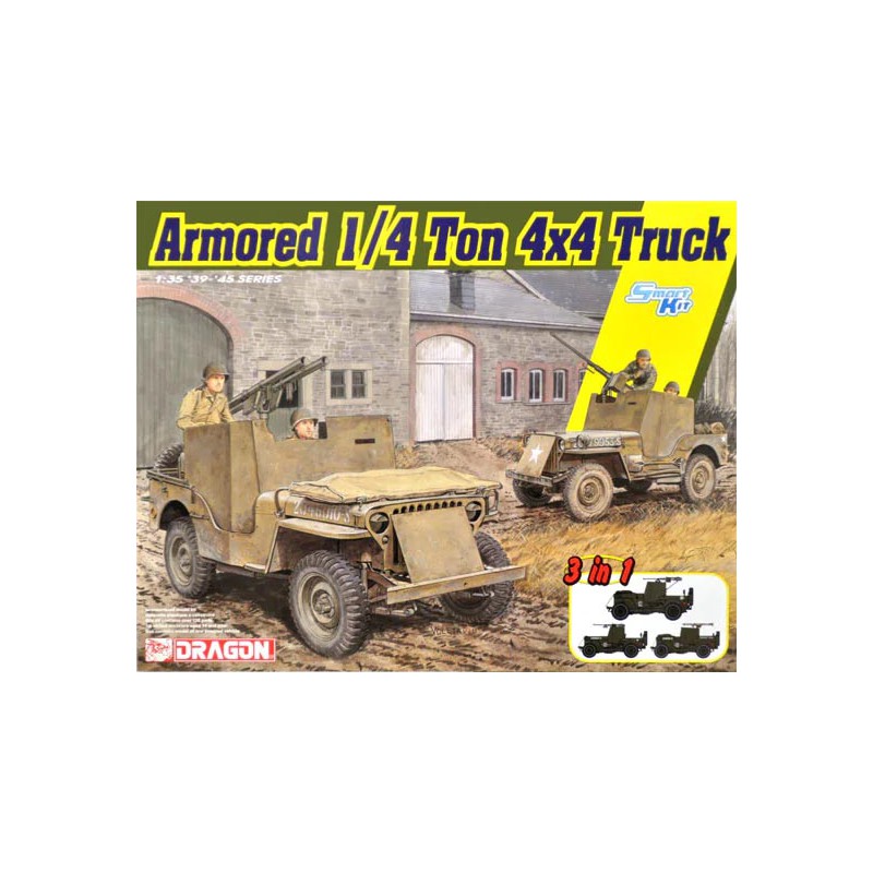 Camión armado 4x4 1/4 ton.