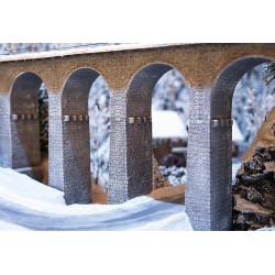 Pilastri del ponte.
