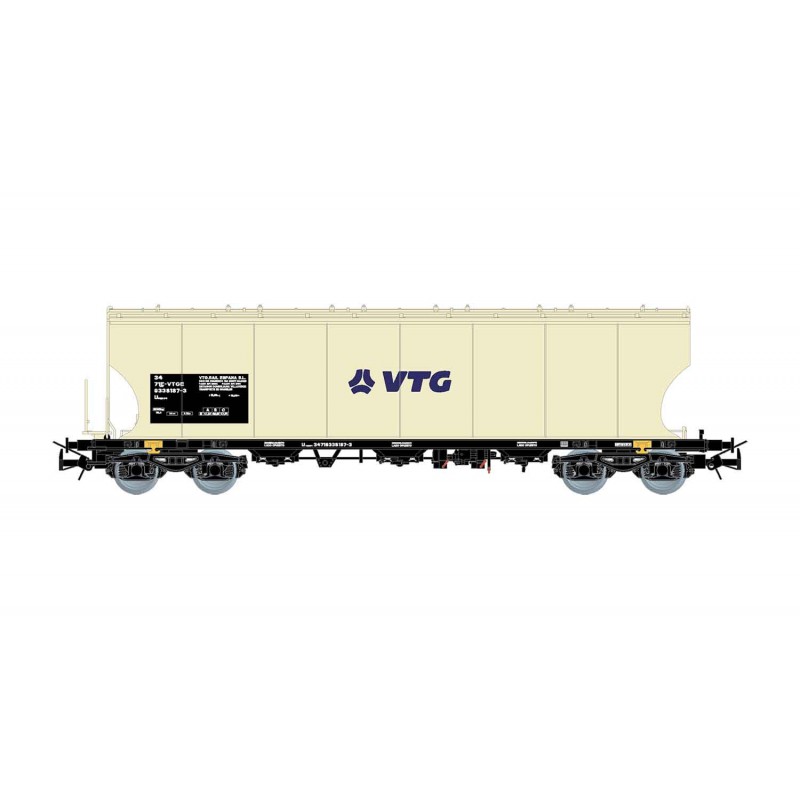 Hopper wagon “VTG Rail España”.