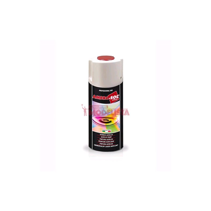 Rojo fuego. Spray, 400ml. AMBRO-SOL
