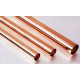 Round copper tube.