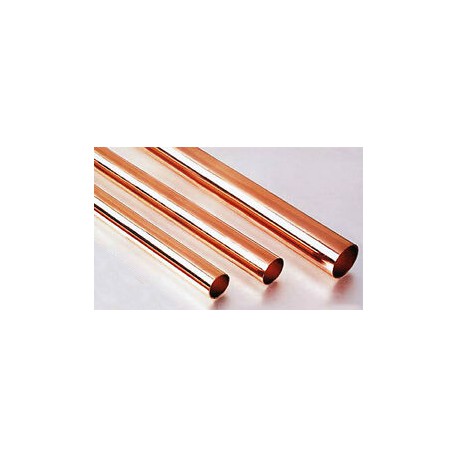 Round copper tube.