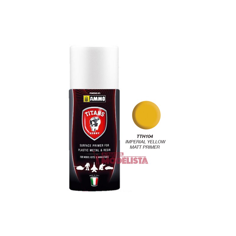 Surface primer, imperial yellow.