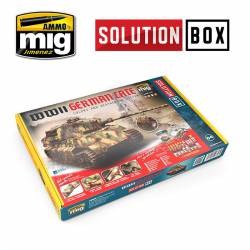 Solution box WWII Luftwaffe late fighters.