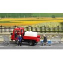 Escena: camión de bomberos. BUSCH 7712