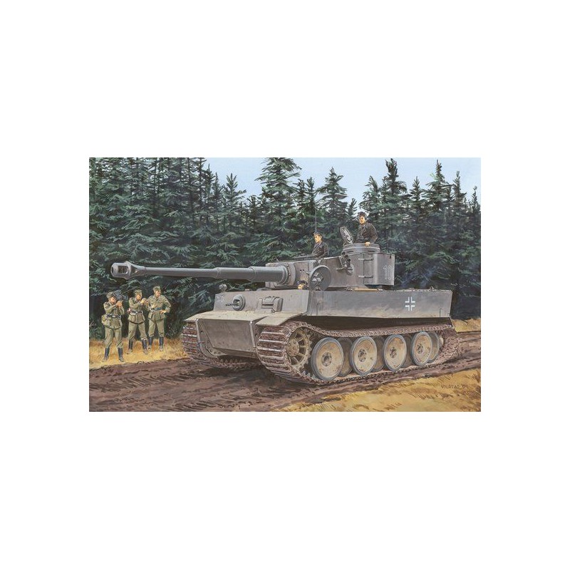 Tiger I, versión inicial. Tiger I, versión inicial.
