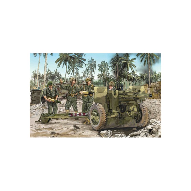 105 mm howitzer M2A1.